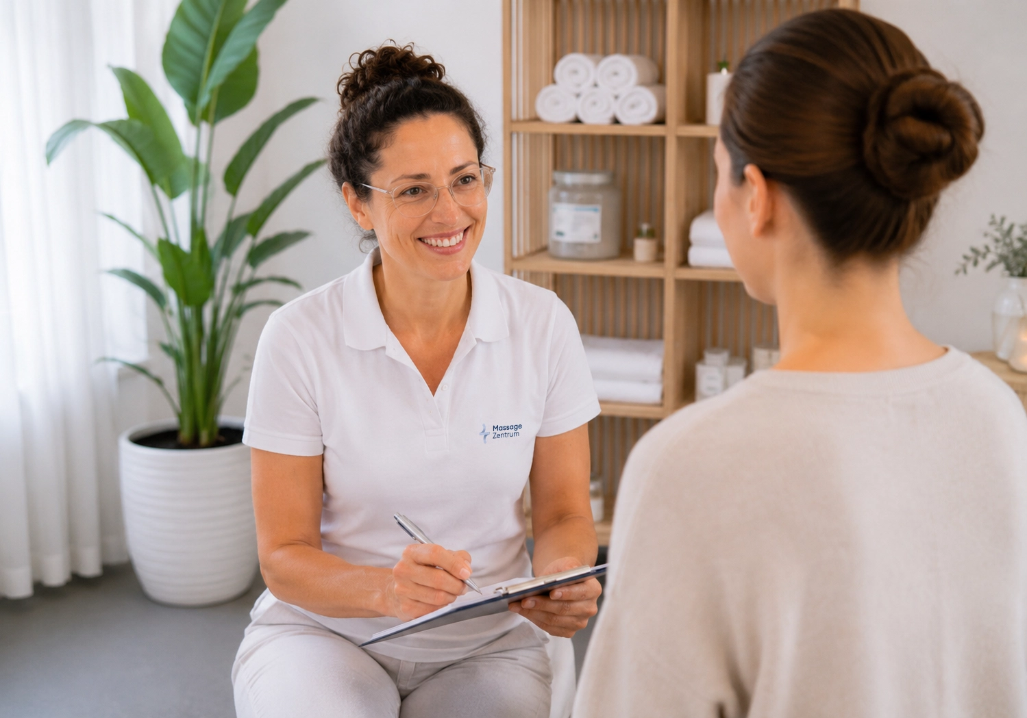 Behandlung nach Belastungsprofil im Massage Zentrum Horw