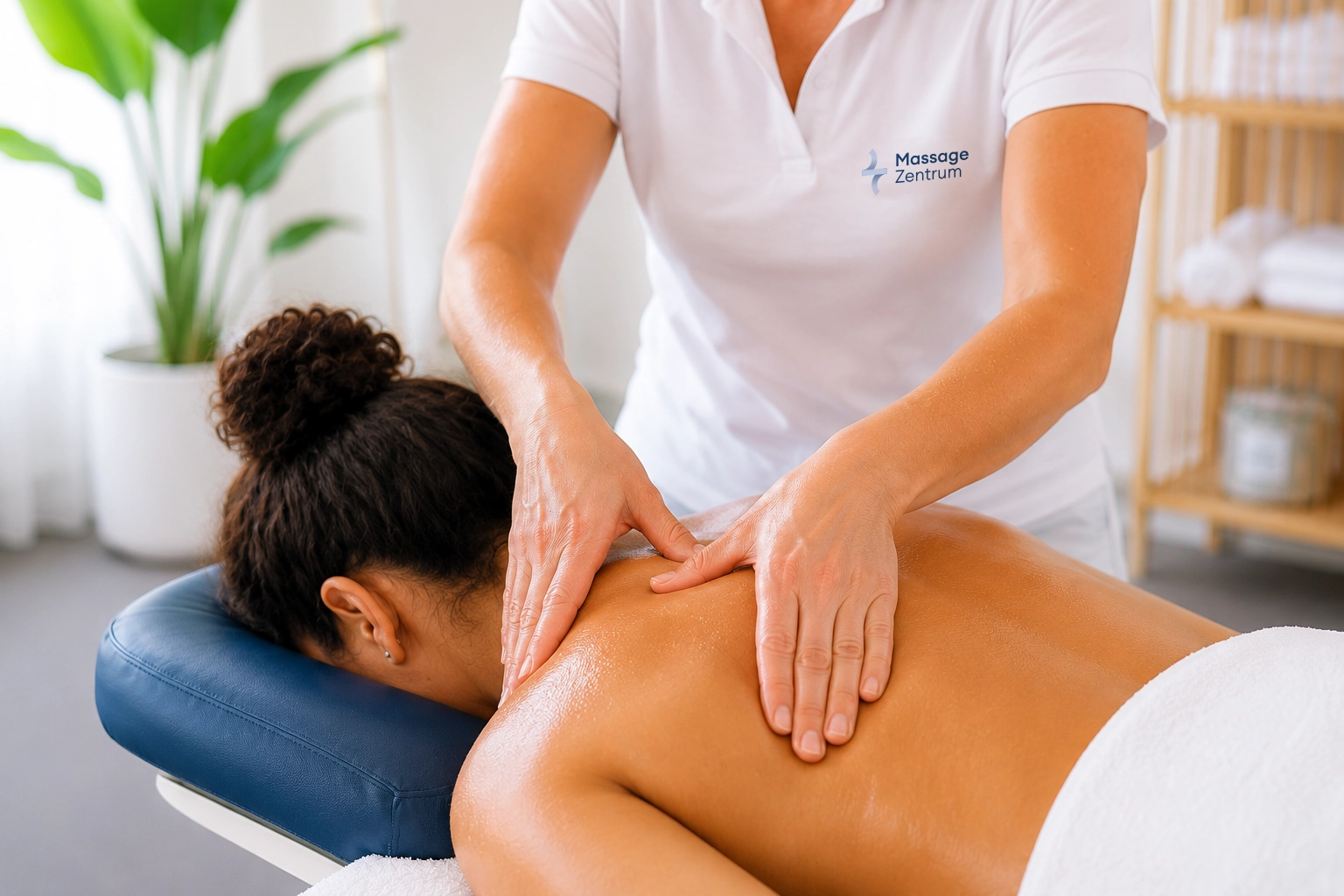 Klassische Rücken- und Nackenmassage im Massage Zentrum Horw